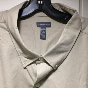 Van Heusen 4XL tan shirt